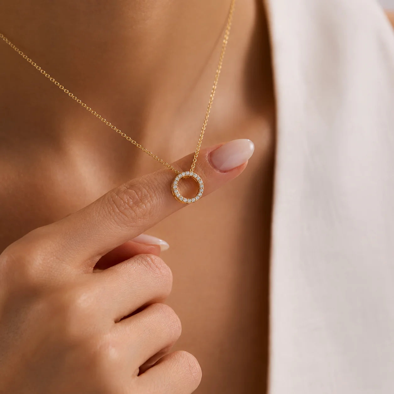 Gold Pendant Necklace Collection | Wovetsa