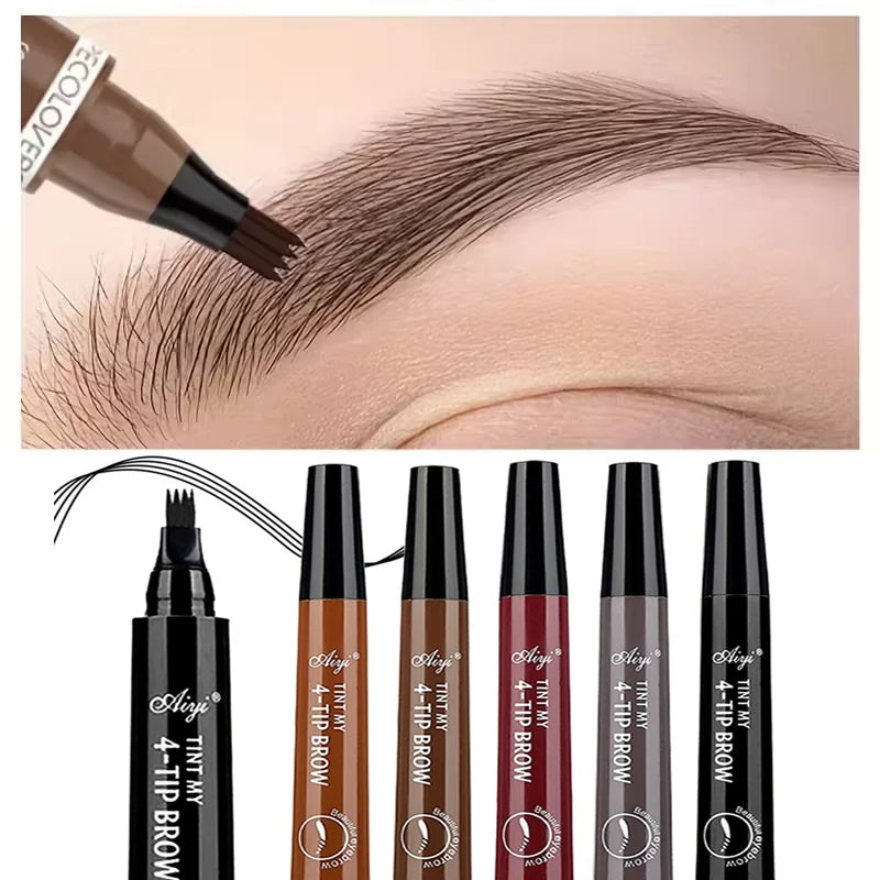 4-Fork Microblading Eyebrow Pencil | Wovetsa