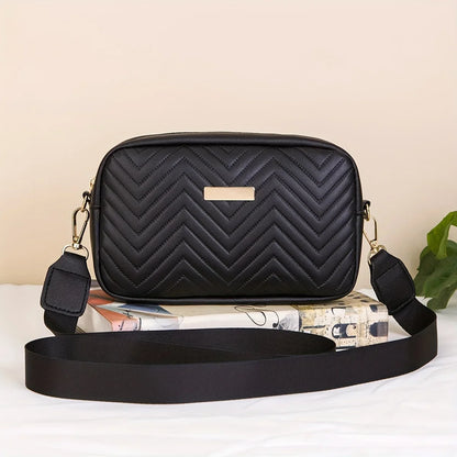 Quilted Mini Crossbody Bag | Wovetsa