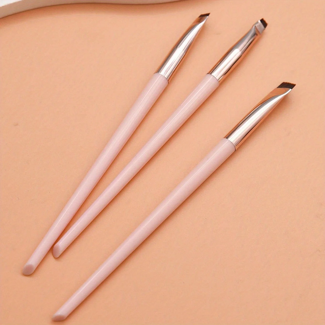 3-Piece Precision Makeup Brush Set | Wovetsa
