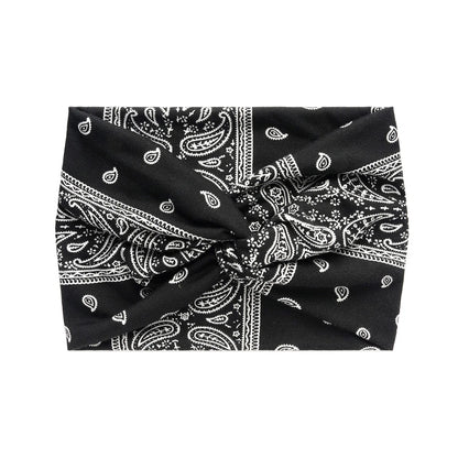 Wide Twisted Turban Headband for Women — Boho Yoga Hair Band | Wovetsa