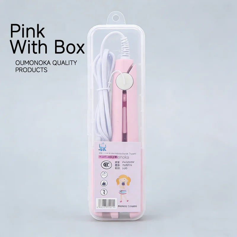 3-in-1 Mini Hair Straightener & Curler | Wovetsa
