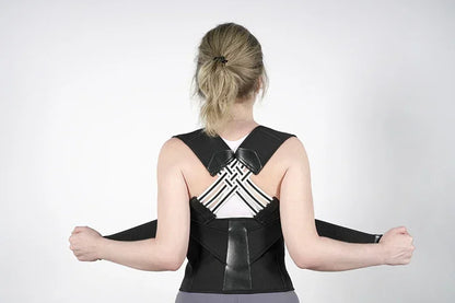 Adjustable Shoulder Posture Corrector Brace for Women & Men | Wovetsa