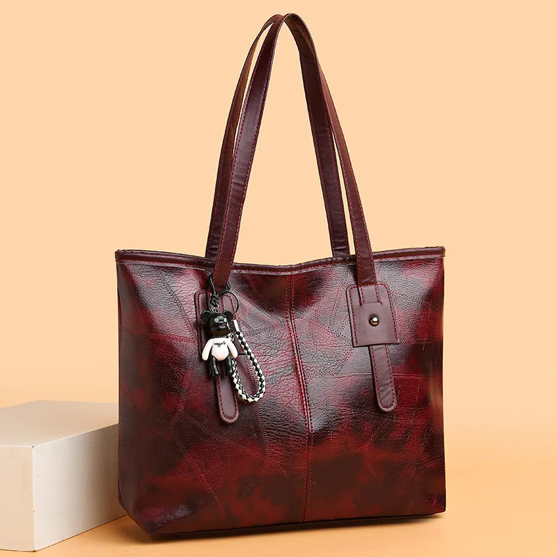 Large Capacity Square Tote Bag | Wovetsa