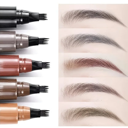 4-Fork Microblading Eyebrow Pencil | Wovetsa