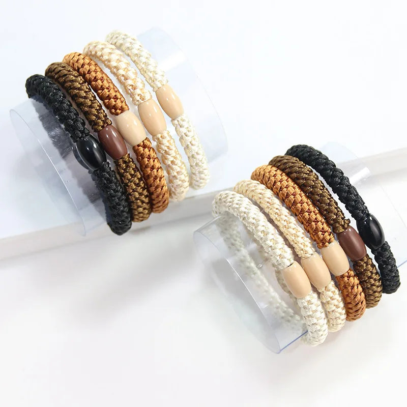Elastic Hair Ties Set 10 Pcs | Wovetsa