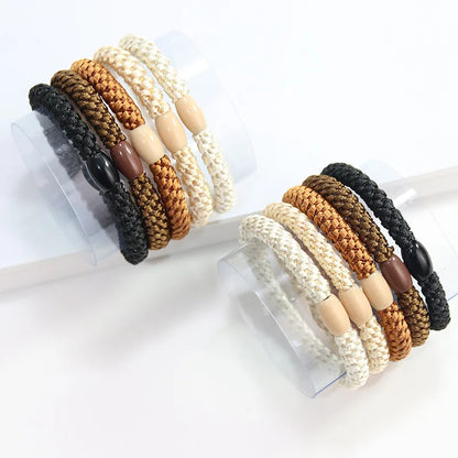 Elastic Hair Ties Set 10 Pcs | Wovetsa