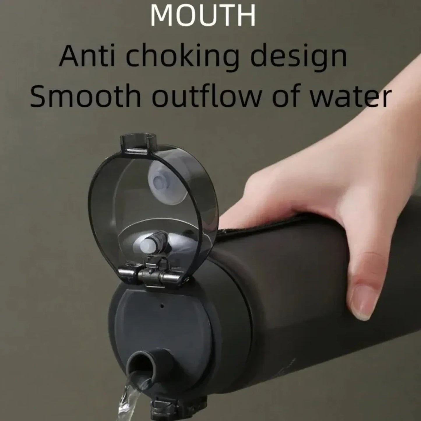 Leak-Proof Sports Water Bottle for Women — 400ml & 560ml | Wovetsa