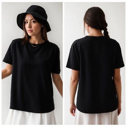 Heavy Cotton Short Sleeve T-Shirt | Wovetsa