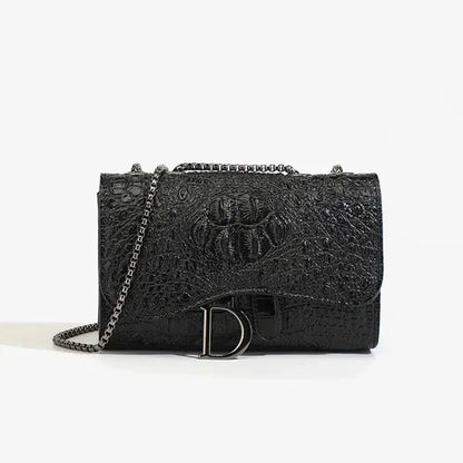 Sequin Chain Flap Crossbody Bag | Wovetsa
