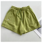 Wide-Leg Drawstring Shorts | Wovetsa