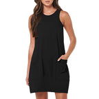 Sleeveless Pocket Sundress | Wovetsa