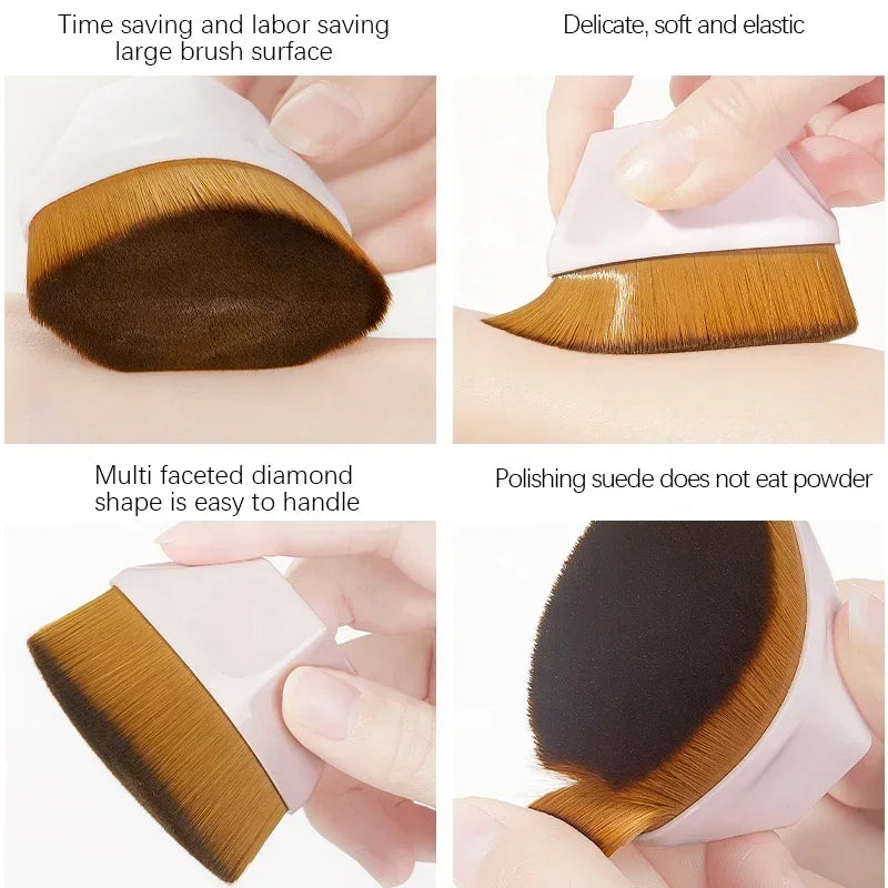 Large Powder & Blush Makeup Brush | Wovetsa