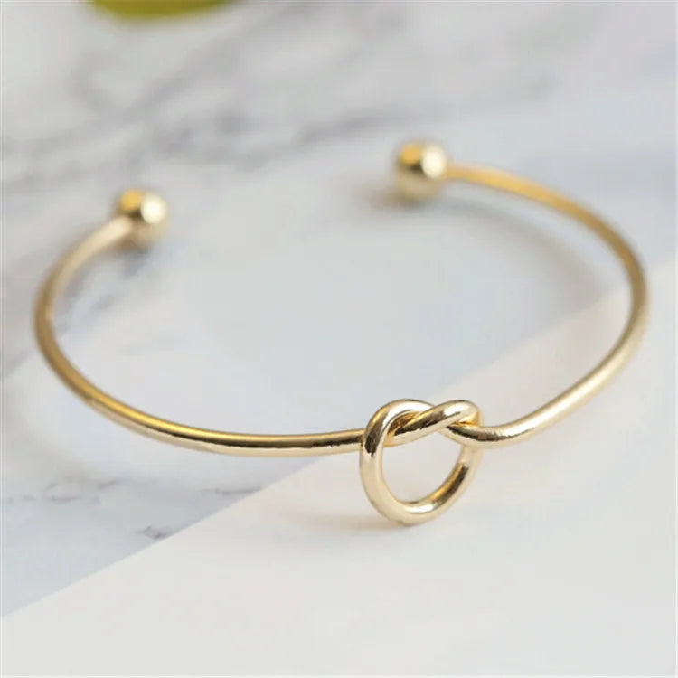 Twisted Stainless Steel Cuff Bracelet | Wovetsa