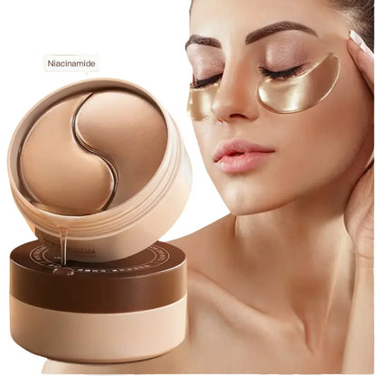 Caffeine & Niacinamide Eye Masks 60-Pack | Wovetsa