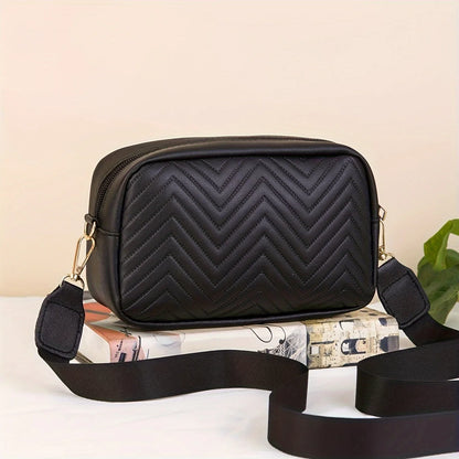 Quilted Mini Crossbody Bag | Wovetsa
