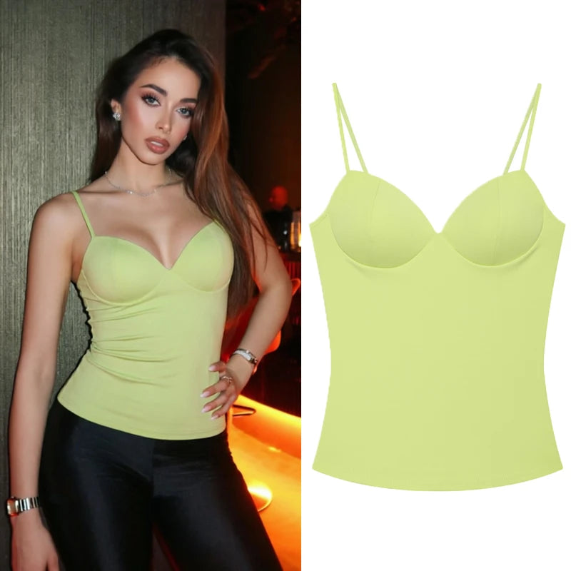 Bustier Corset Crop Slip Top | Wovetsa