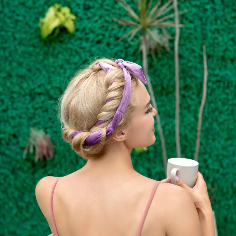 Heatless Curling Rod Headband | Wovetsa
