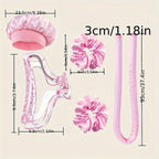 Satin Silk Sleep Cap & Heatless Curler Set | Wovetsa
