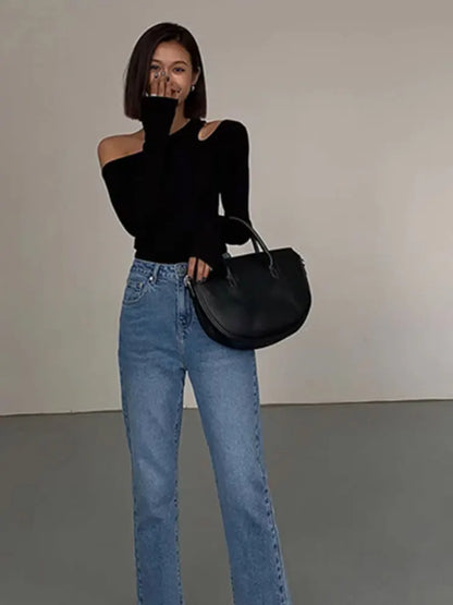 Off-Shoulder Crop Top | Wovetsa