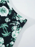 Floral Spaghetti Strap Maxi Dress | Wovetsa