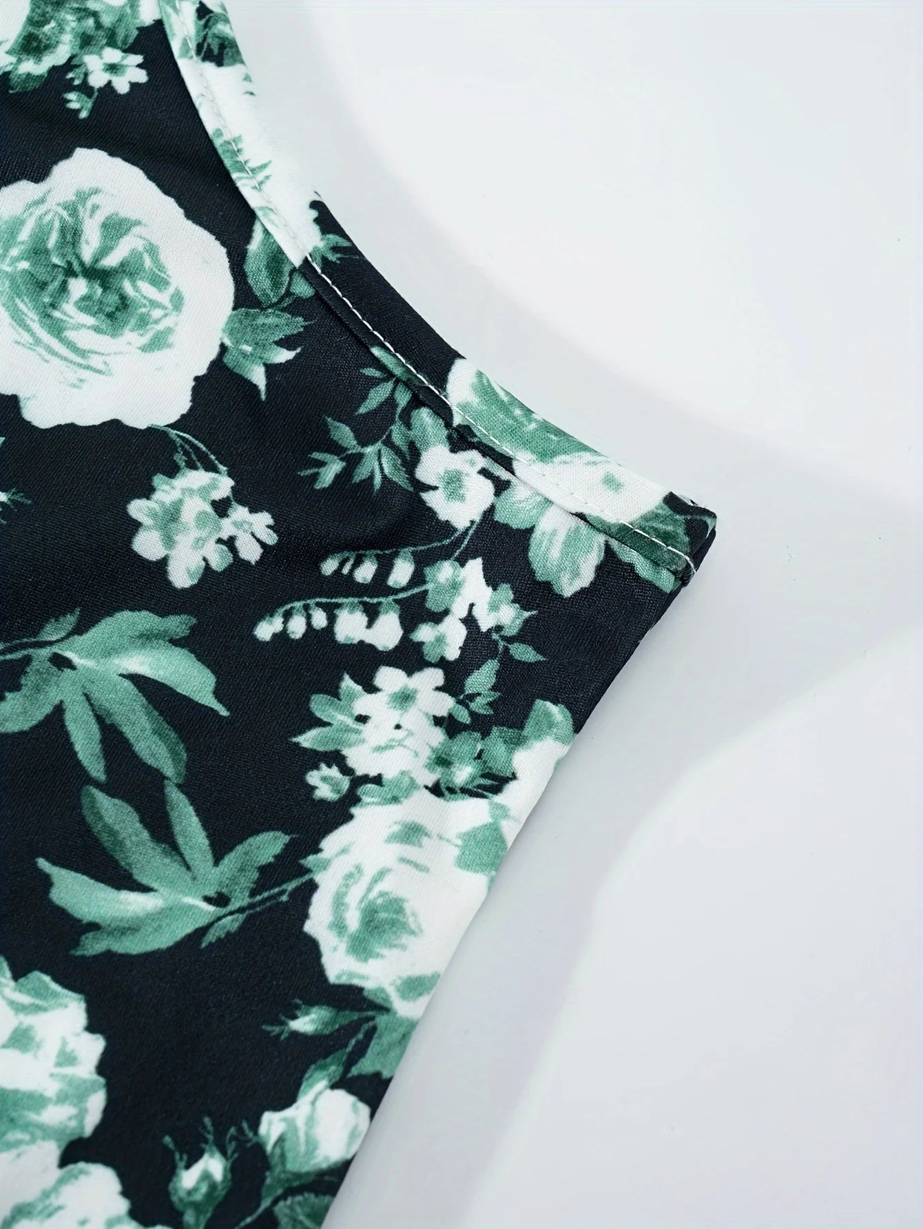 Floral Spaghetti Strap Maxi Dress | Wovetsa