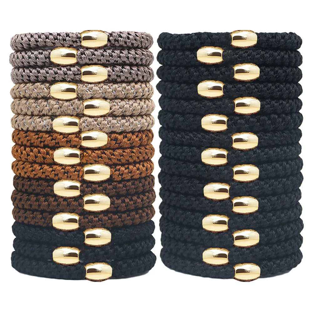 Elastic Hair Ties Set 10 Pcs | Wovetsa