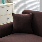 Waterproof Corn Velvet Cushion Cover 45X45cm For Sofa Living Room Decoration Nordic Solid Throw Pillow Covers