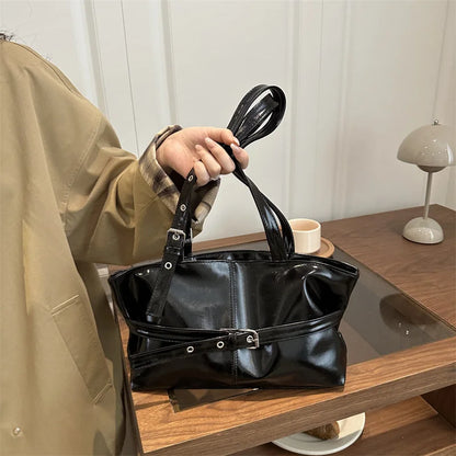 PU Baguette Shoulder Bag | Wovetsa