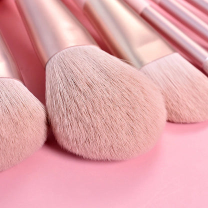 11-Piece Vegan Makeup Brush Set | Wovetsa