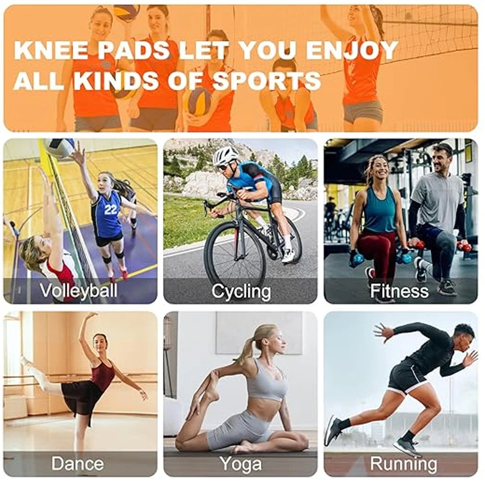 Soft Breathable Knee Pads for Women — Dance, Yoga & Sports | Wovetsa