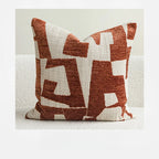 Black & White Jacquard Cushion Cover | Wovetsa