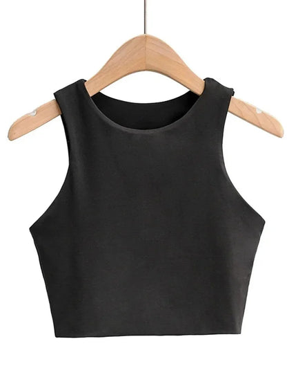 Backless Slim Tank Top | Wovetsa