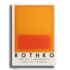 Abstract Art Poster Print Yayoi Kusama Matisse Rothko | Wovetsa