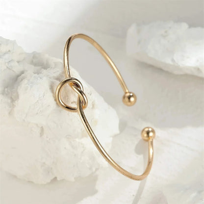 Twisted Stainless Steel Cuff Bracelet | Wovetsa