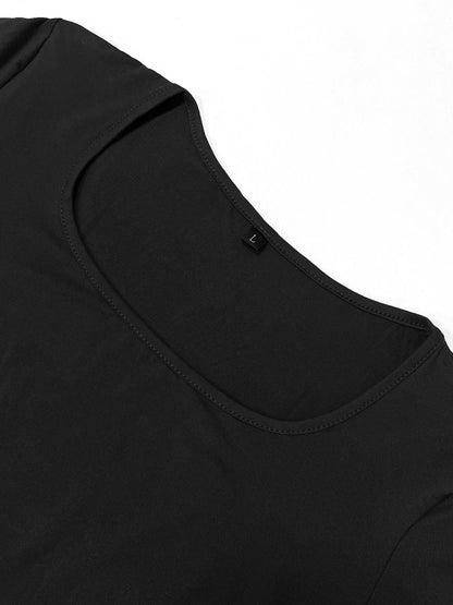 Women's Solid Long Sleeve Bodycon Dress | Wovetsa