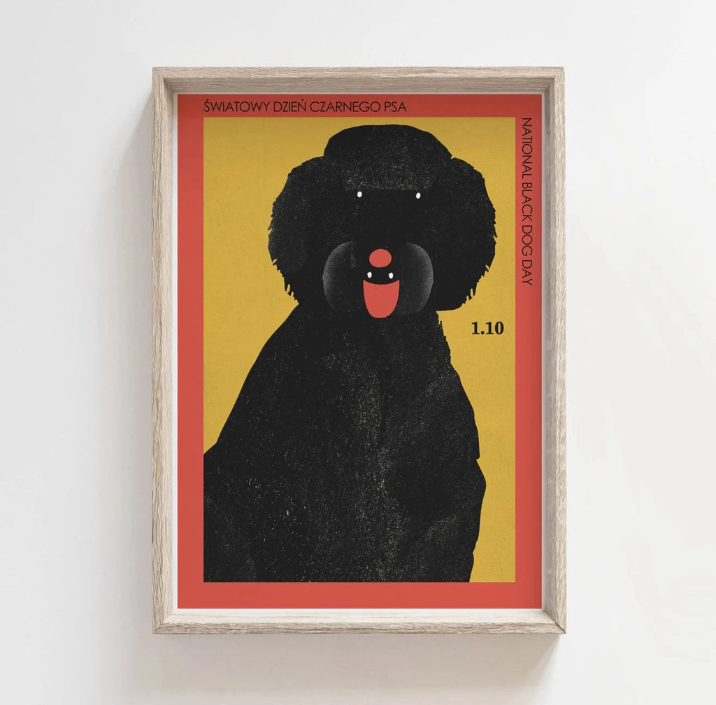 Modern Abstract & Funny Animal Canvas Wall Art Poster | Wovetsa