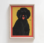Modern Abstract & Funny Animal Canvas Wall Art Poster | Wovetsa