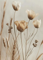Botanical Canvas Wall Art Print | Wovetsa