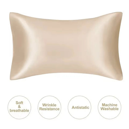 Silky Satin Pillowcase for Hair & Skin | Wovetsa
