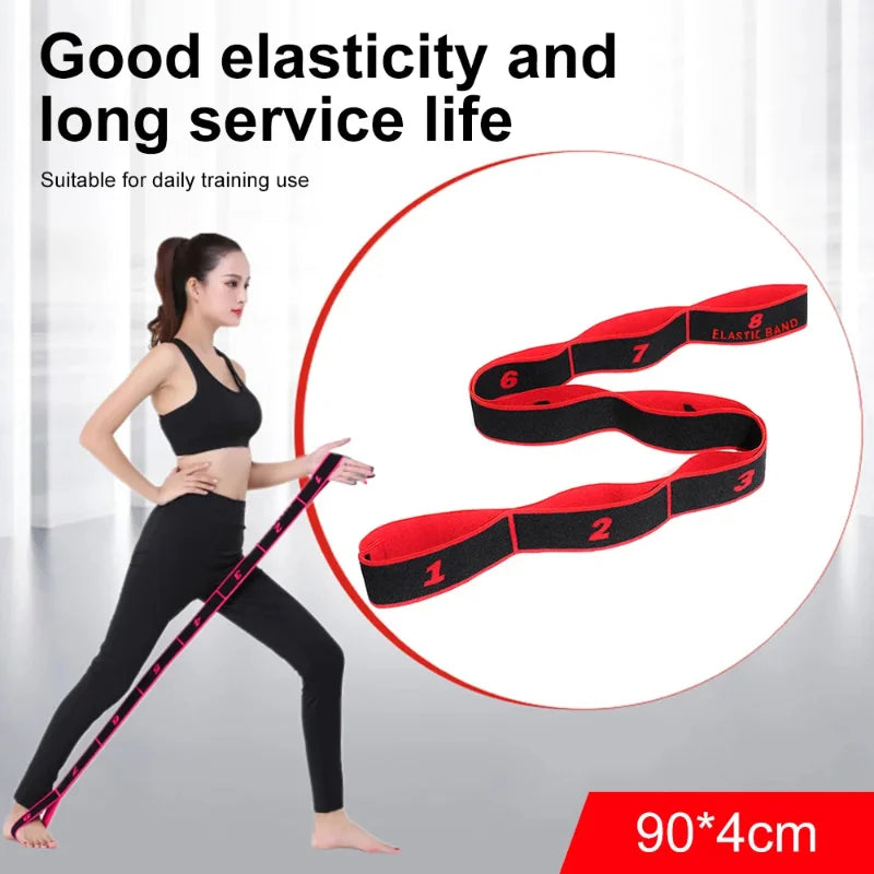 Yoga Stretching Band for Dance, Pilates & Flexibility | Wovetsa