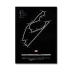 Formula 1 Racing Canvas Wall Art Print | Wovetsa