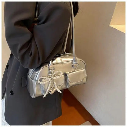 Bow Pillow Shoulder Bag | Wovetsa