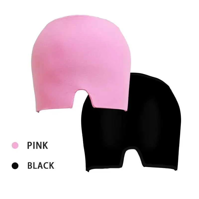 Gel Cold & Hot Head Ice Cap Wrap with Sleep Eye Mask | Wovetsa