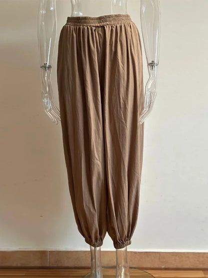 Stripe Drop Waist Lantern Pant 3-Piece Set | Wovetsa