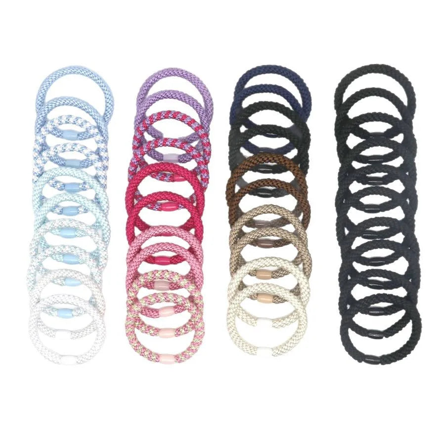 Elastic Hair Ties Set 10 Pcs | Wovetsa