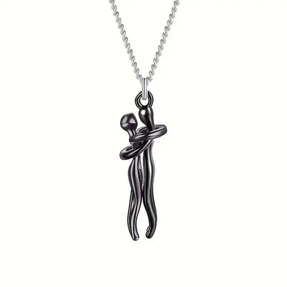 Hug Pendant Necklace for Couples | Wovetsa