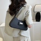 Minimalist Saddle Shoulder Bag | Wovetsa