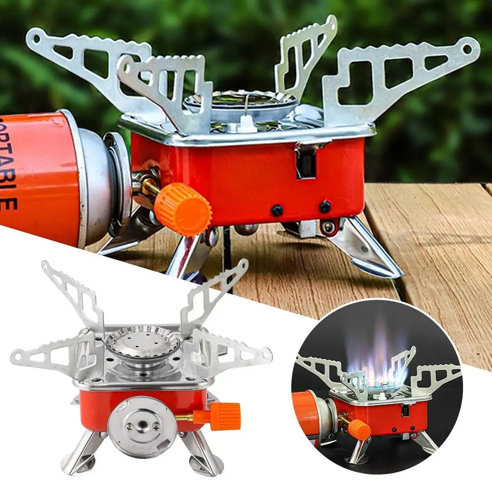 Portable Foldable Camping Gas Stove | Wovetsa