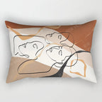 Boho Geometric Throw Pillow Cover | Wovetsa